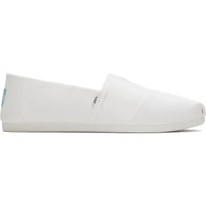 Tech Glow Stability Heel Counter TOMS Mens Alpargata Shoes White