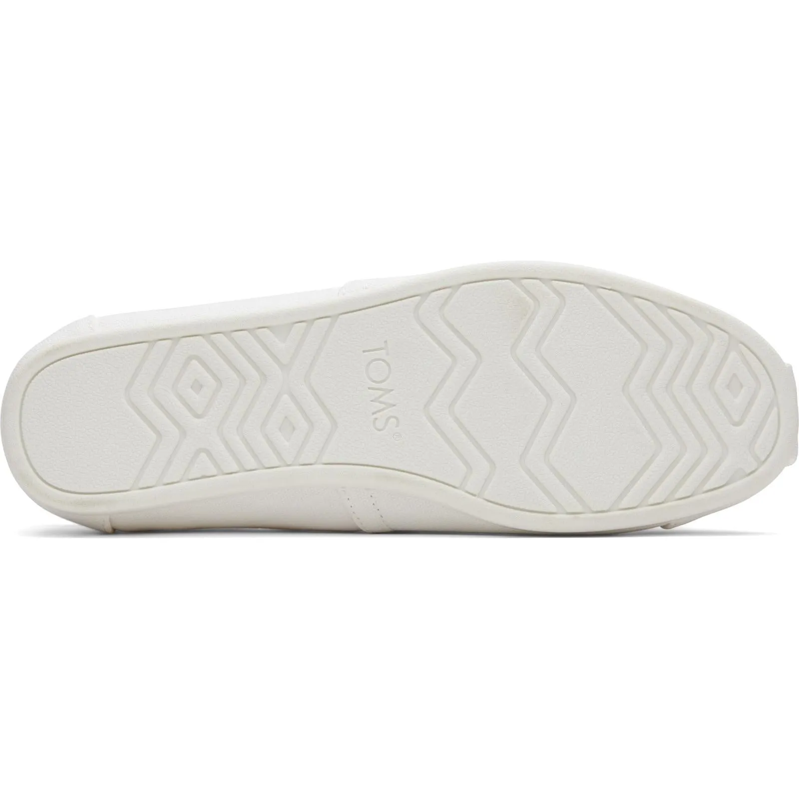 TOMS Mens Alpargata Shoes White Airflow channels Modern
