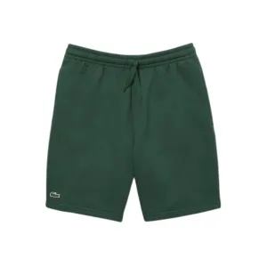 AntiPilling Flow Core Lacoste Organic Brushed Cotton Fleece Shorts (Green)