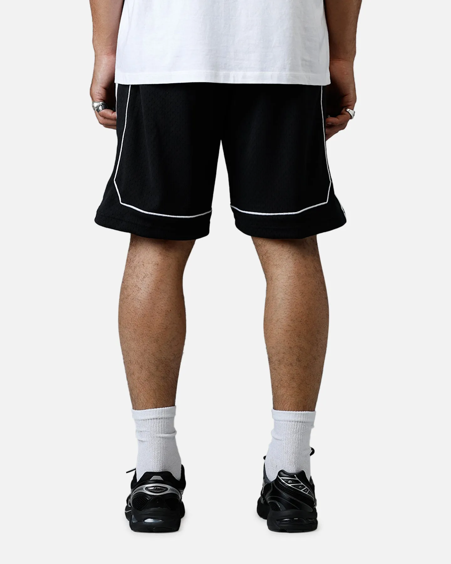 Mitchell & Ness Miami Heat 2011 Swingman Shorts Black/White swim trunks