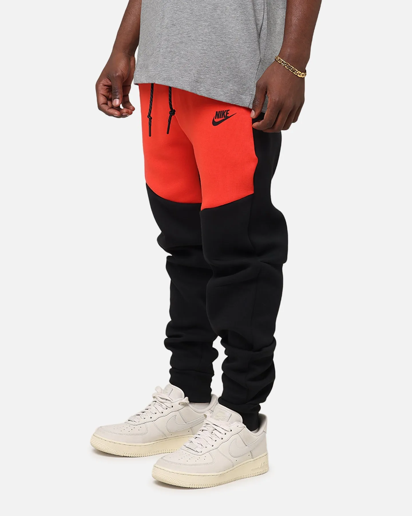 Versatile Comfort Nike Sportswear Tech Fleece Joggers Lt Crimson/Black