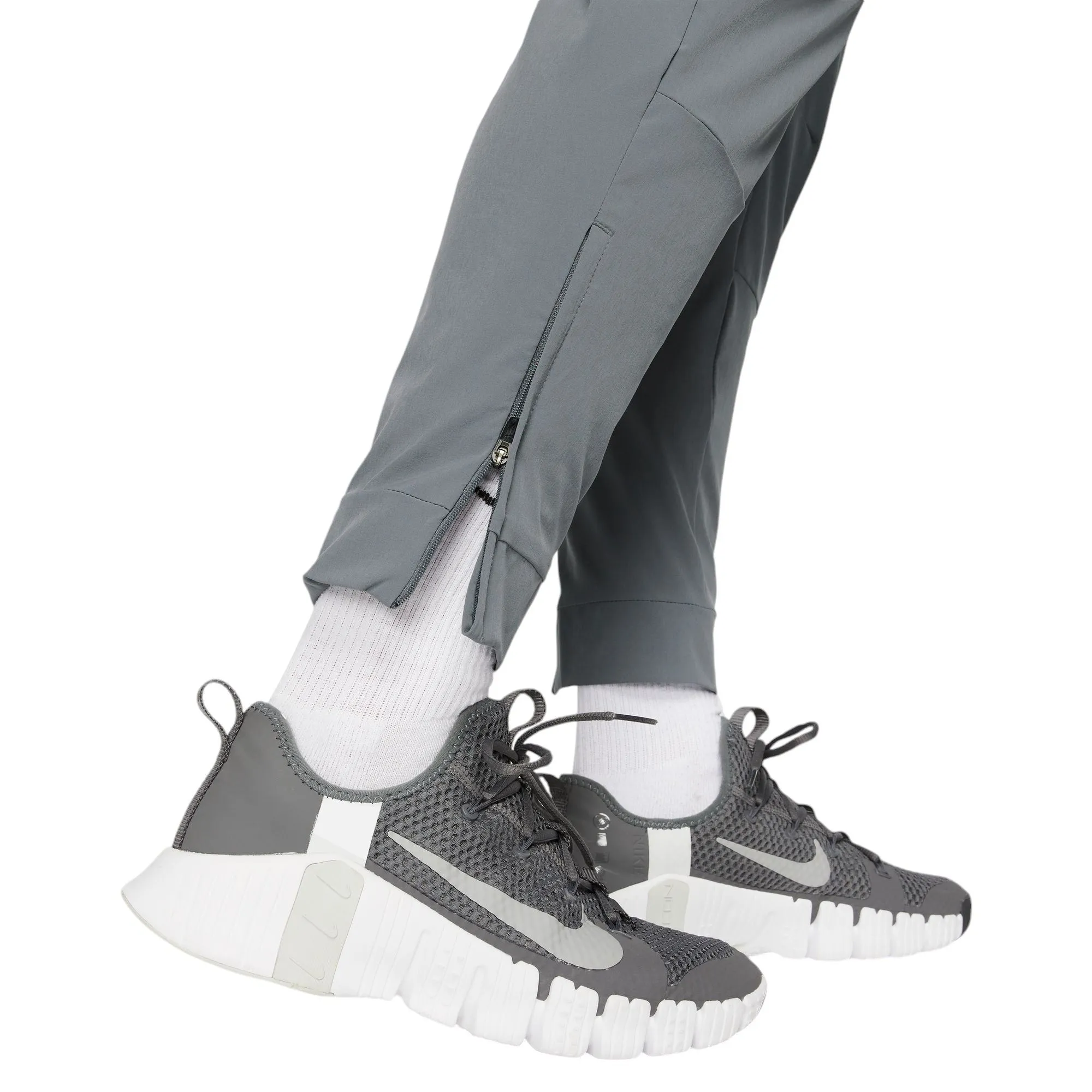 Nike Unlimited Mens Dri-FIT Zippered Cuff Versatile Pants Travel Shorts Capri