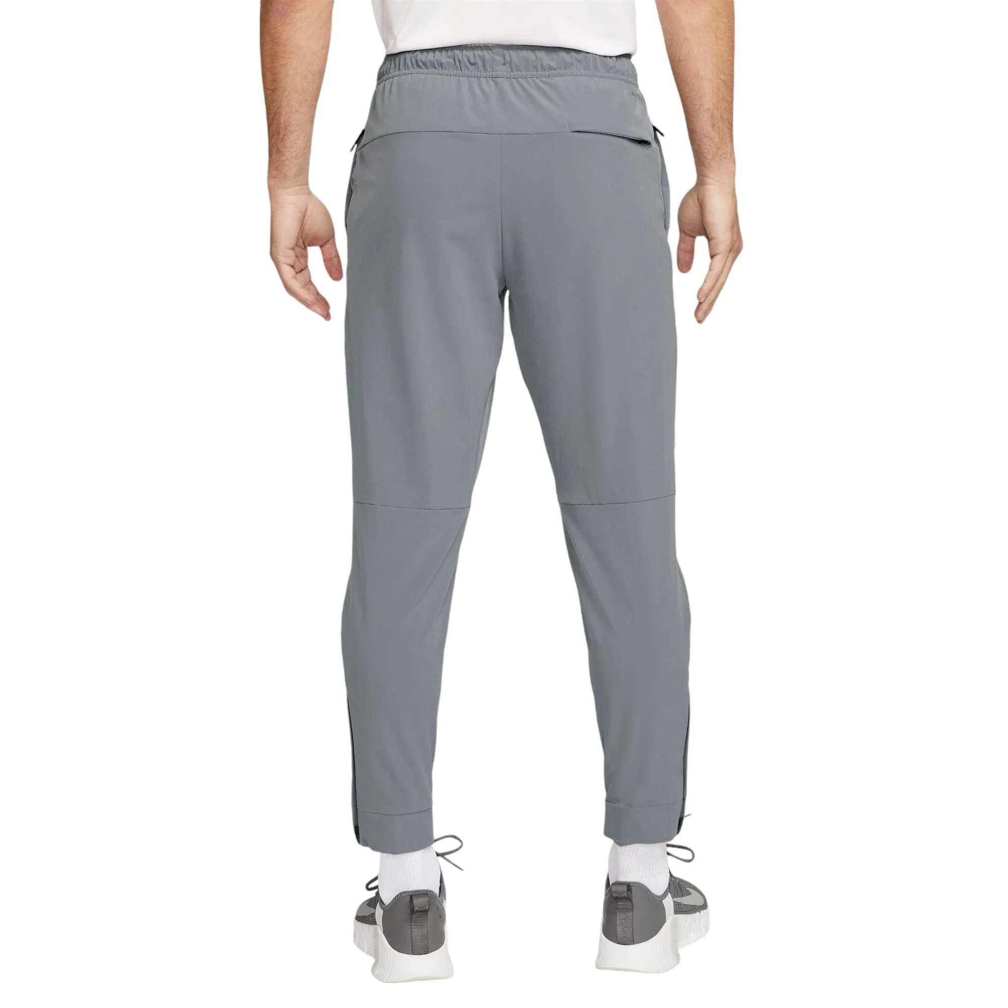 Nike Unlimited Mens Dri-FIT Zippered Cuff Versatile Pants Tapered Leg Opening