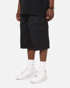 WrinkleFreeFabric Sporty Fit Design Playboy Bunny Shorts Black
