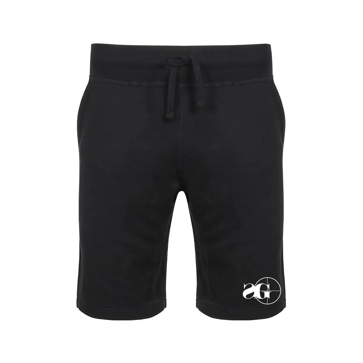 NonRestrictiveSilhouette Music Mood Sniper Gang Logo Shorts (Black)