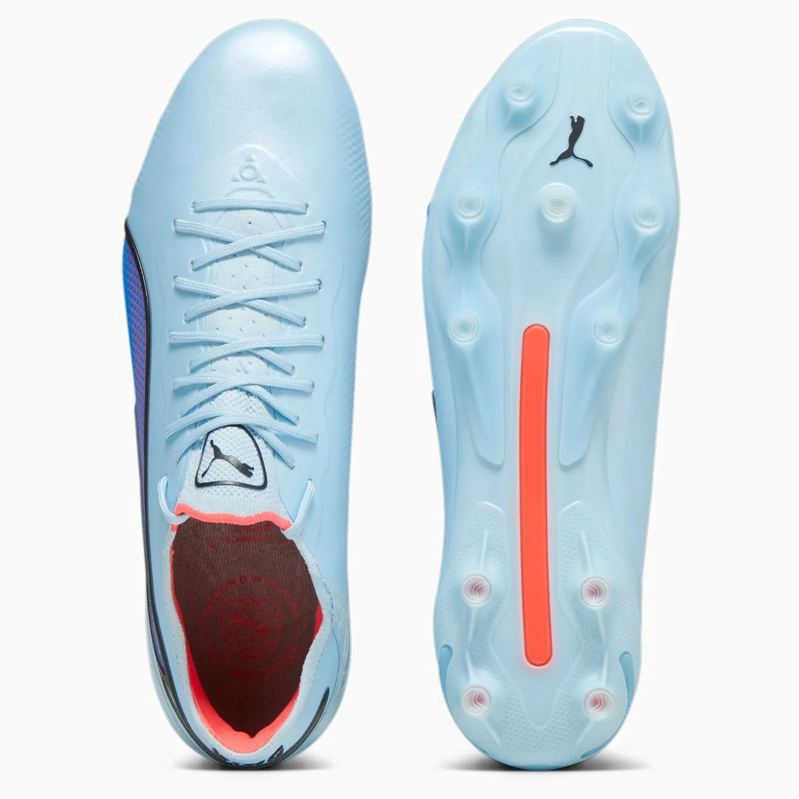Puma King Ultimate FG White playground - use shoes