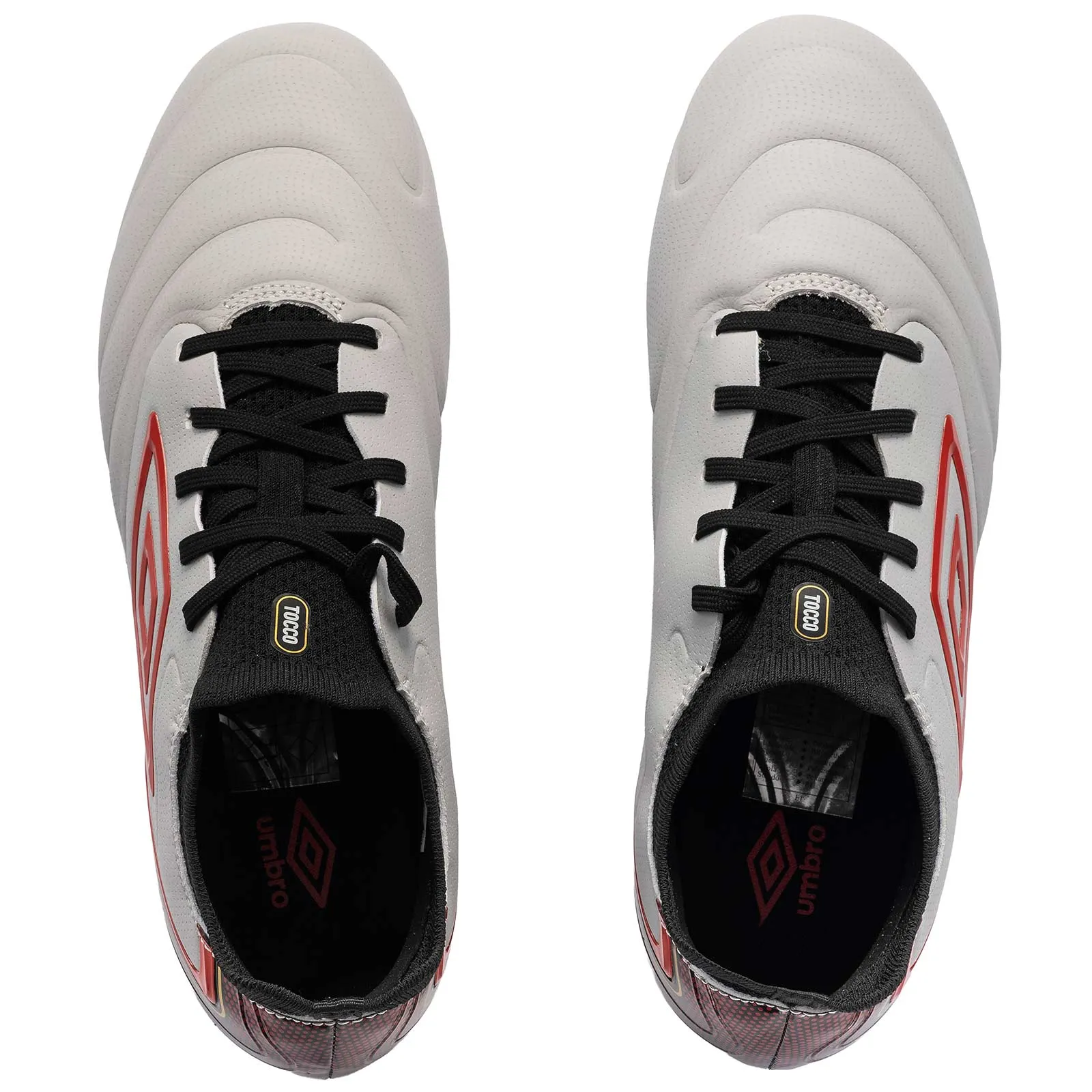 Umbro Tocco V Premier FG Grey Multi Layer Cushioning Energy Return Unit