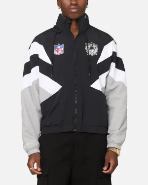 Outdoor Protection Quiet Fabric Mitchell & Ness Las Vegas Raiders Spray Jacket Black/Grey