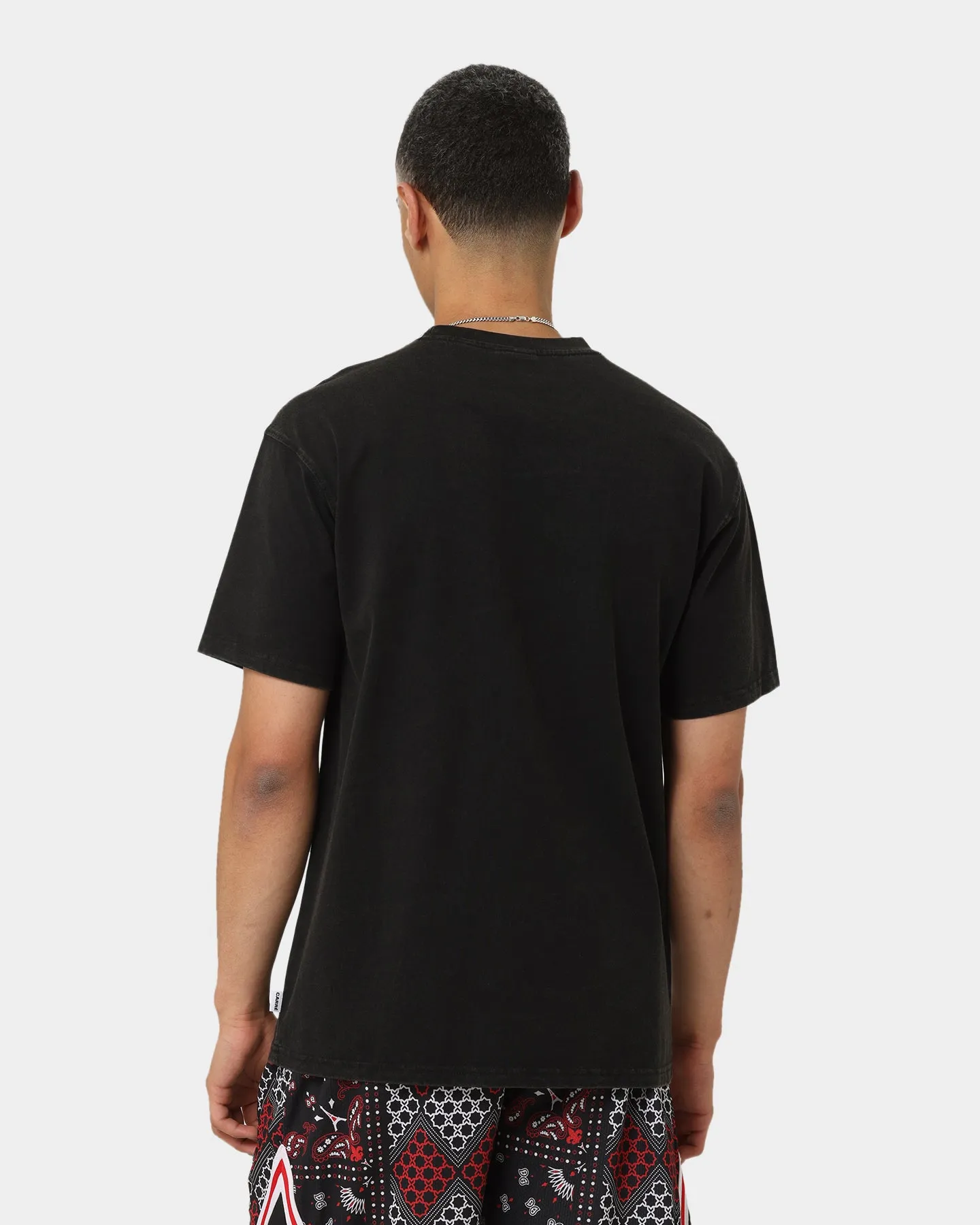 Carr?? Leo Vintage T-Shirt Washed Black Hygroscopic Fiber Quality Layer