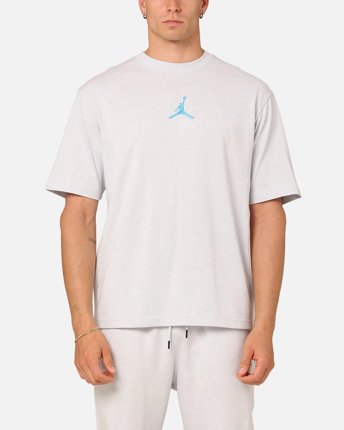 Everyday Chic Jordan Flight MVP '85 T-Shirt Pure Platinum