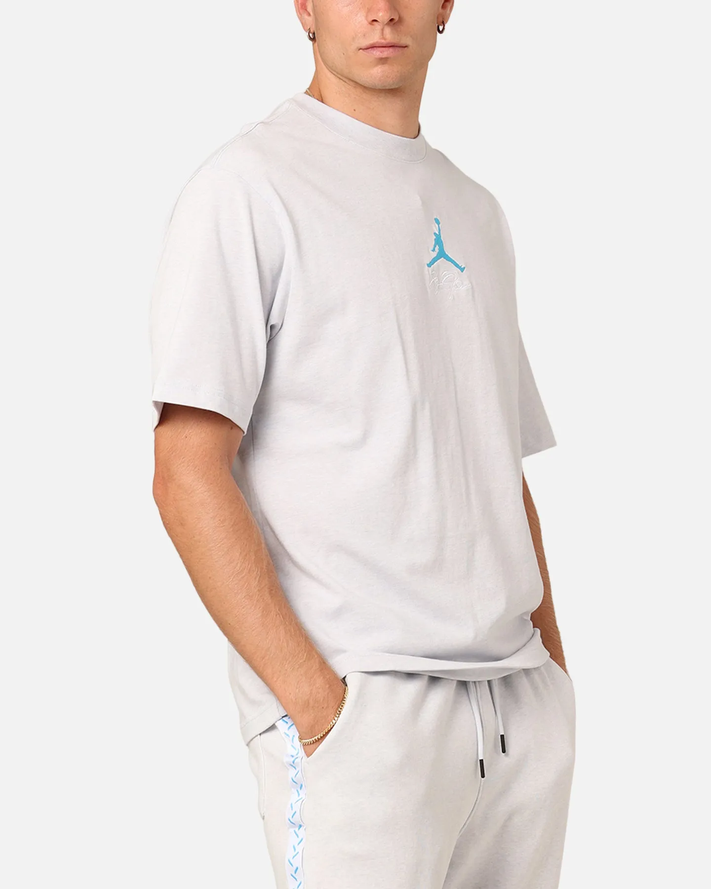 Printed design Jordan Flight MVP '85 T-Shirt Pure Platinum