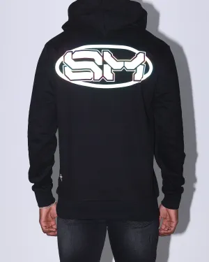 Saint Morta New Age Rage Motors Hoodie Black/3M Thermal Lining Earth Tones