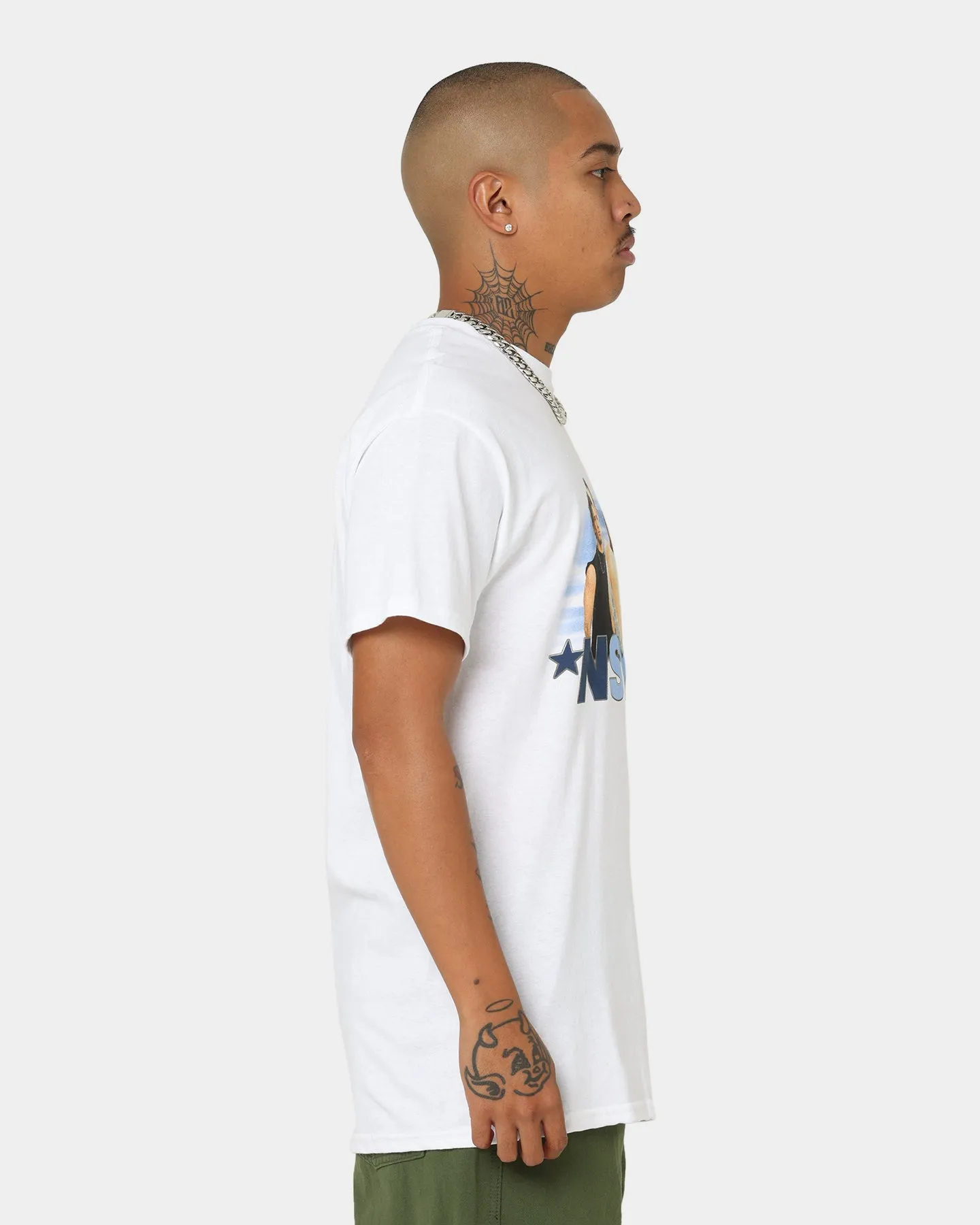 Low carbon footprint NSYNC Cloud Photo T-Shirt White