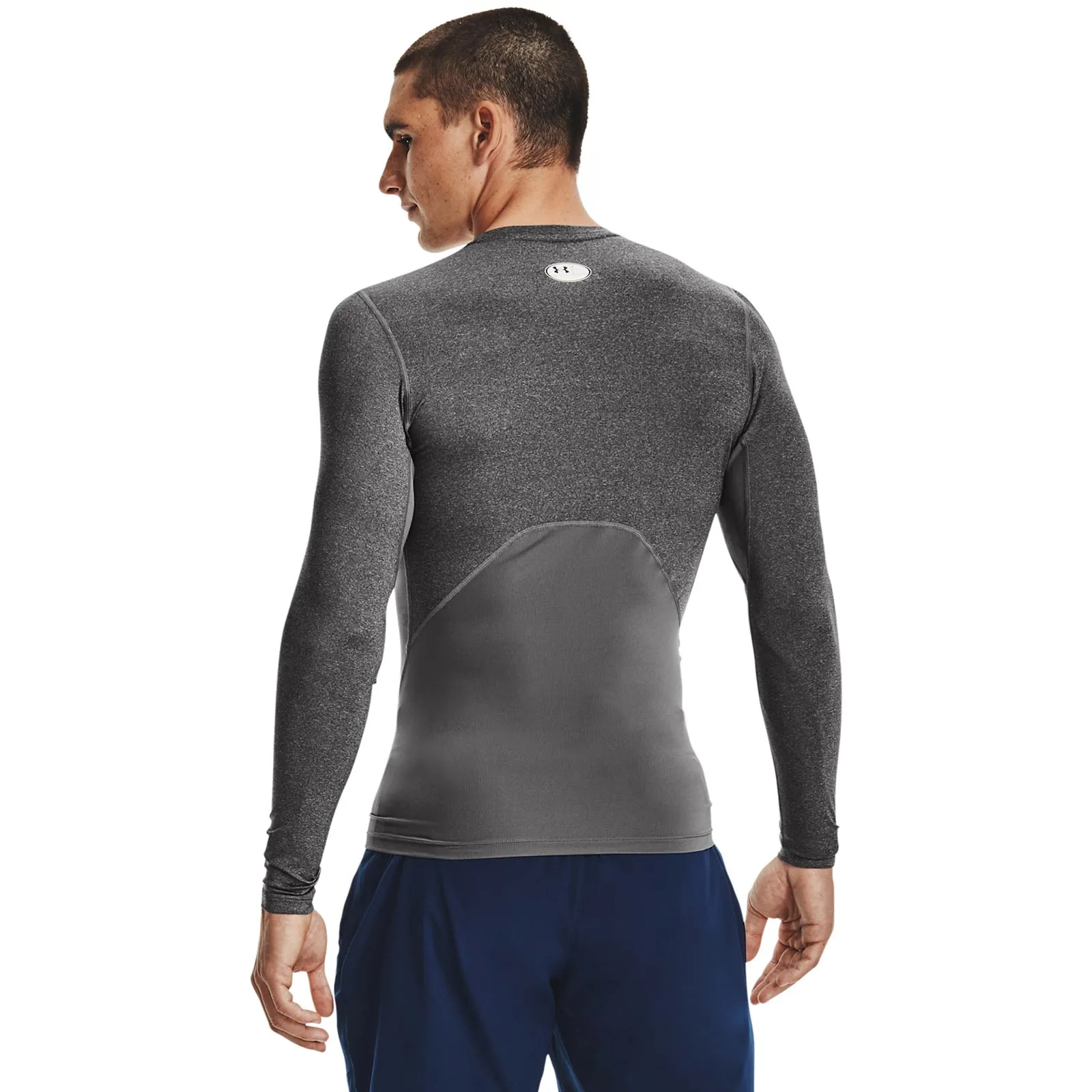 Sporty Look LayeredPanels Under Armour Mens HG Armour Comp Long Sleeve T-Shirt