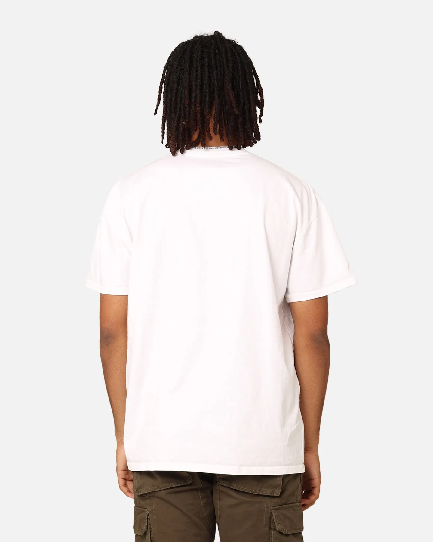 American Thrift X Power Rangers Green Ranger Big Head Heavyweight T-Shirt White Heat Transfer Printing Cool and Chic