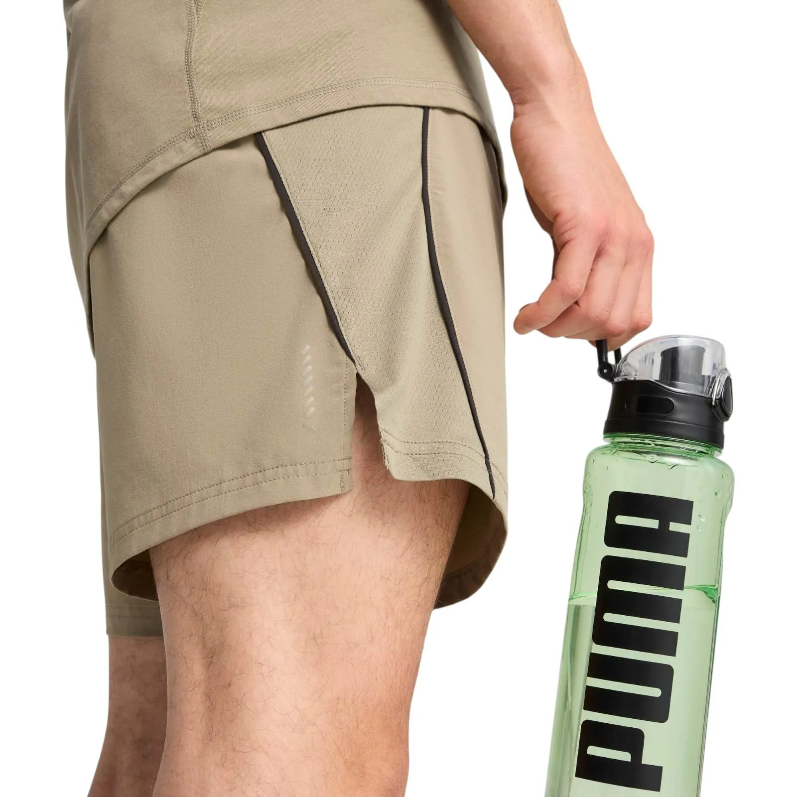 Flatlock stitching Puma Run Velocity Mens 5" High-Rise Training Short