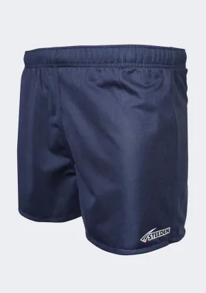 Stay Cool Cool Fit Steeden Men??s Rugby League Shorts Navy