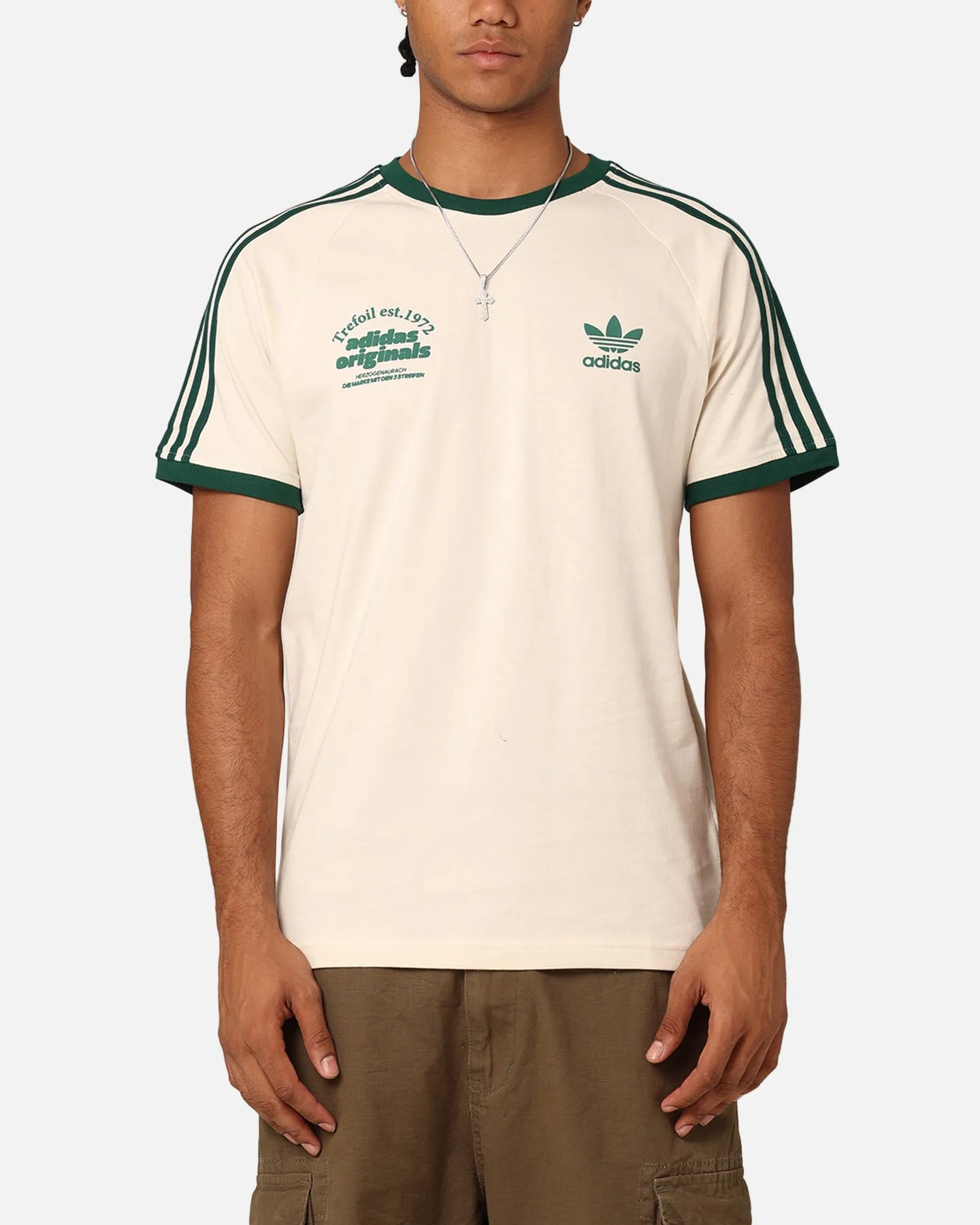Adidas Sport Graphic Cali T-Shirt Wonder White Easy Fit