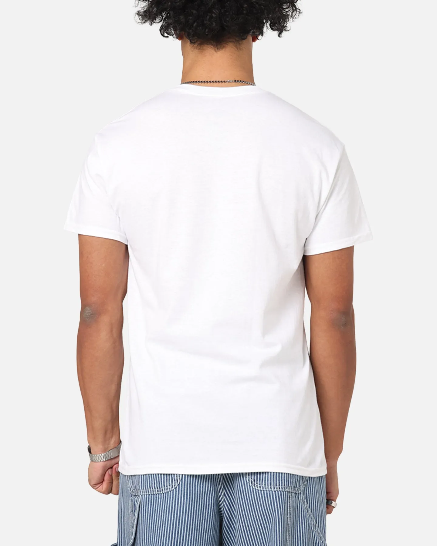 Goat Crew X DC Superman Man Of Steel T-Shirt White Circular Knit Design