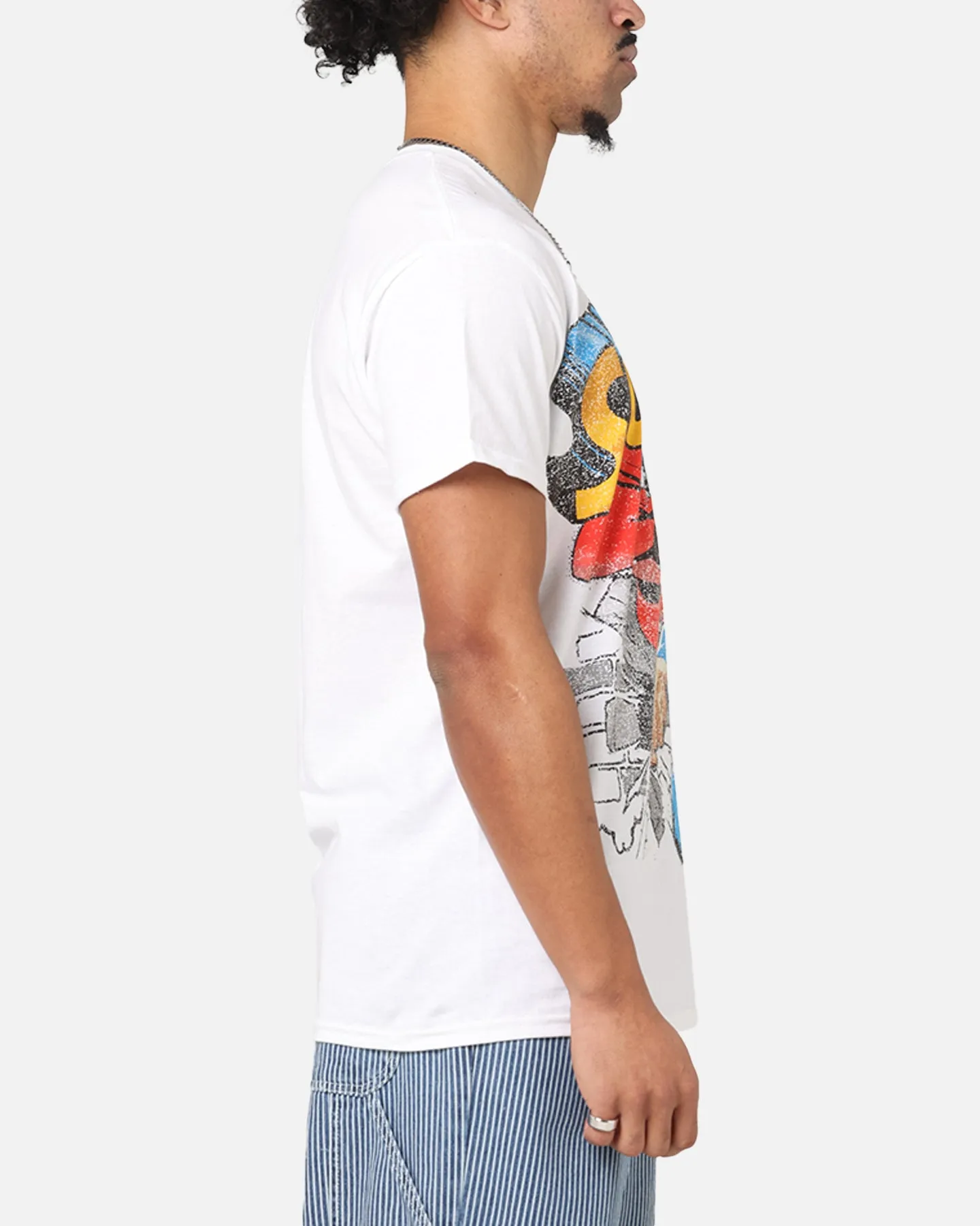 Goat Crew X DC Superman Man Of Steel T-Shirt White MicroPiqueKnit Everyday apparel