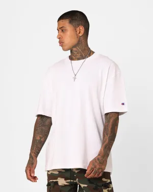 Champion Heritage New Script T-Shirt White Practical Wear