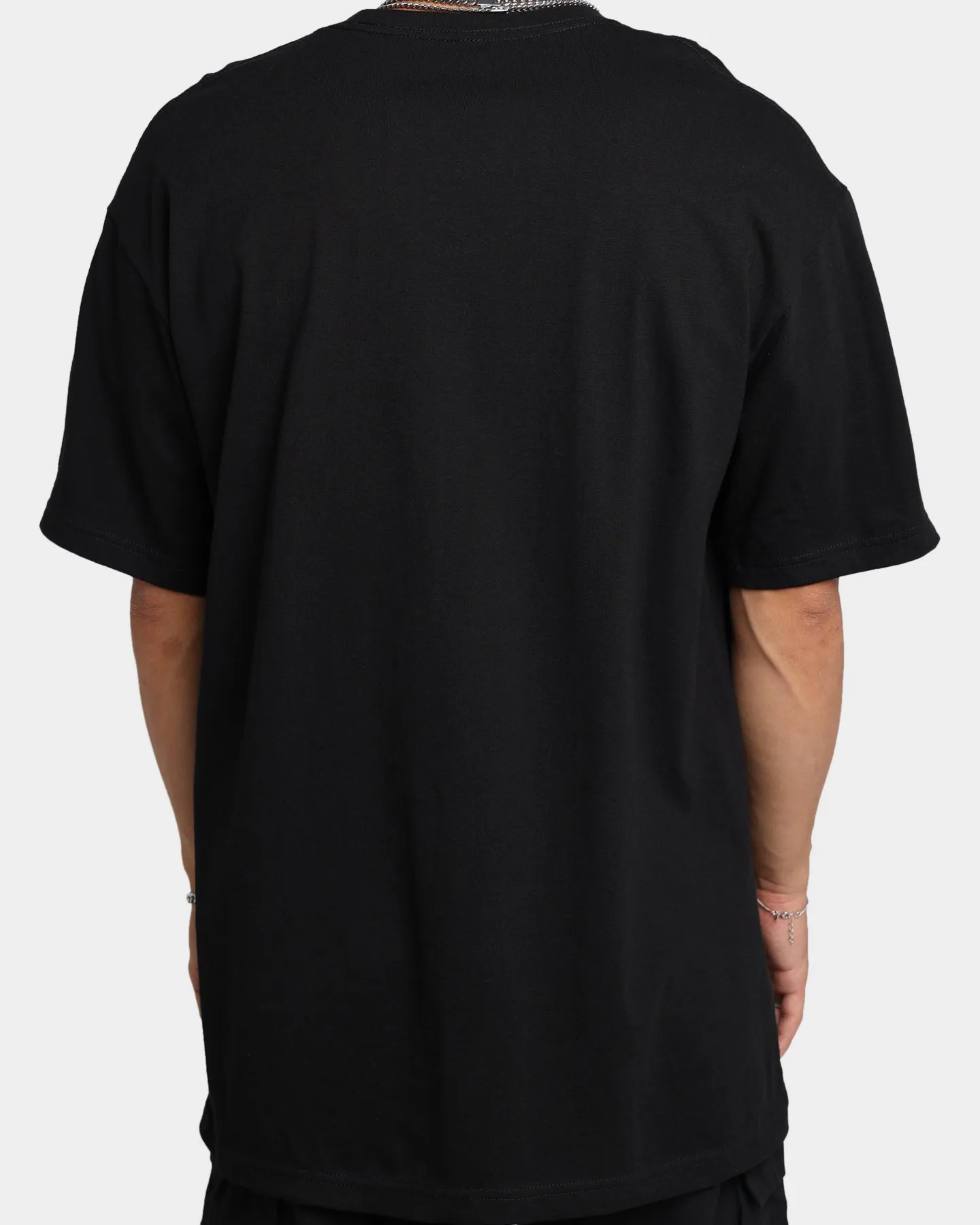 Trendy Wearable Rats Get Fat Eyes T-Shirt Black