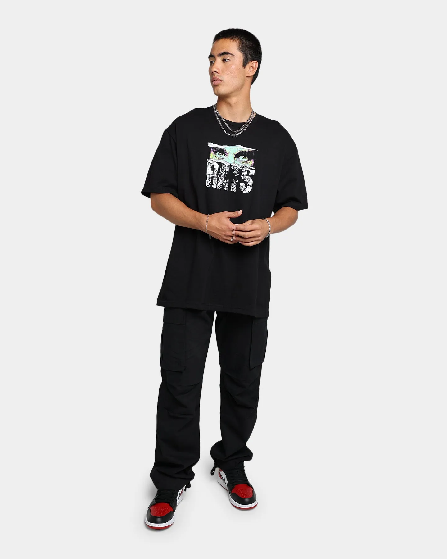 Rats Get Fat Eyes T-Shirt Black comfortable top