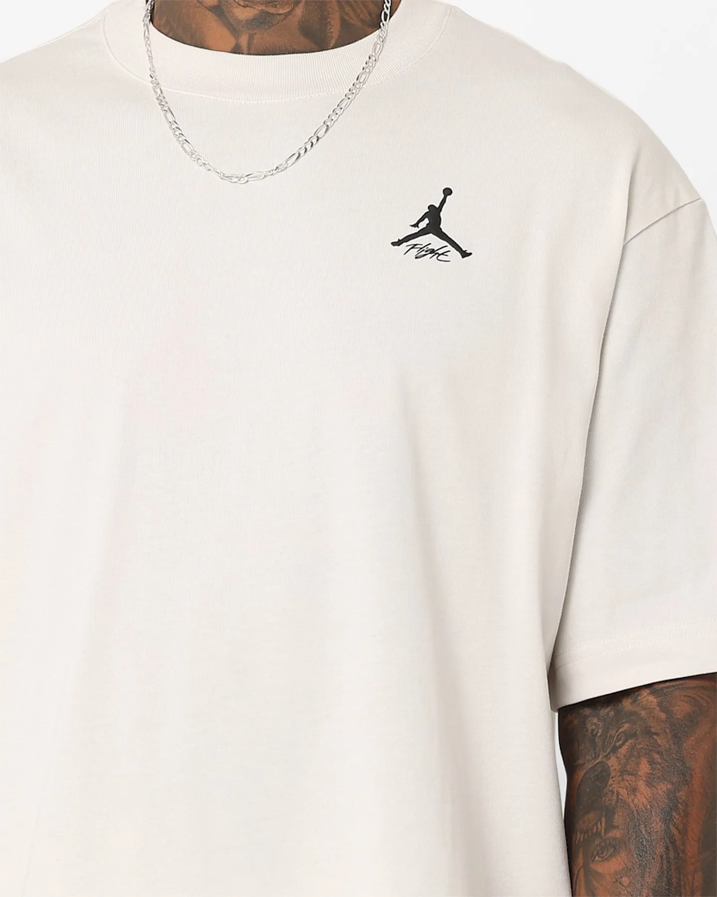 Fuzz Free Surface Jordan Flight Heritage 85 Graphic T-Shirt Phantom/Desert/Black