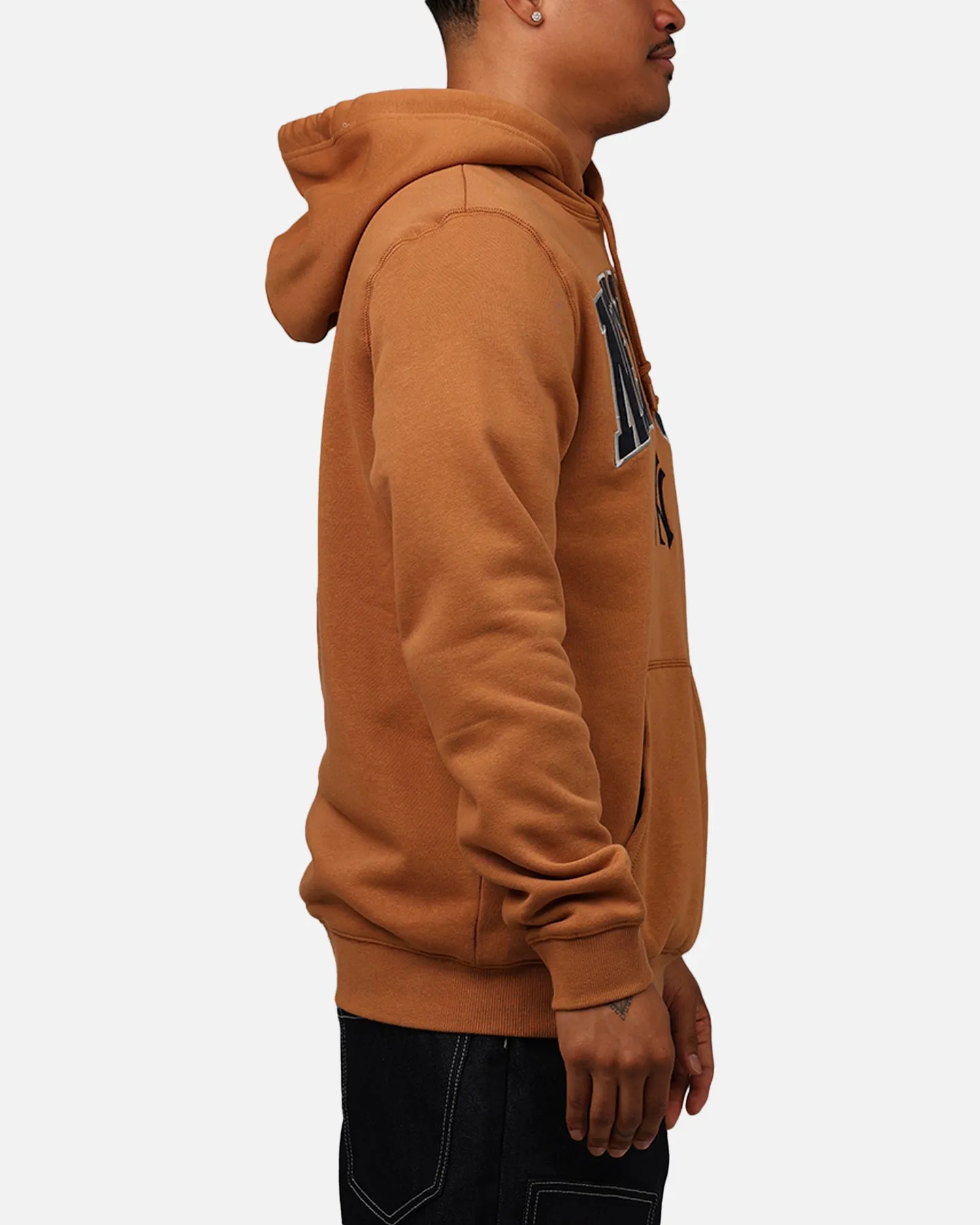 New Era New York Yankees Pullover Hoodie Medium Beige Street Ready Sustainable Choice