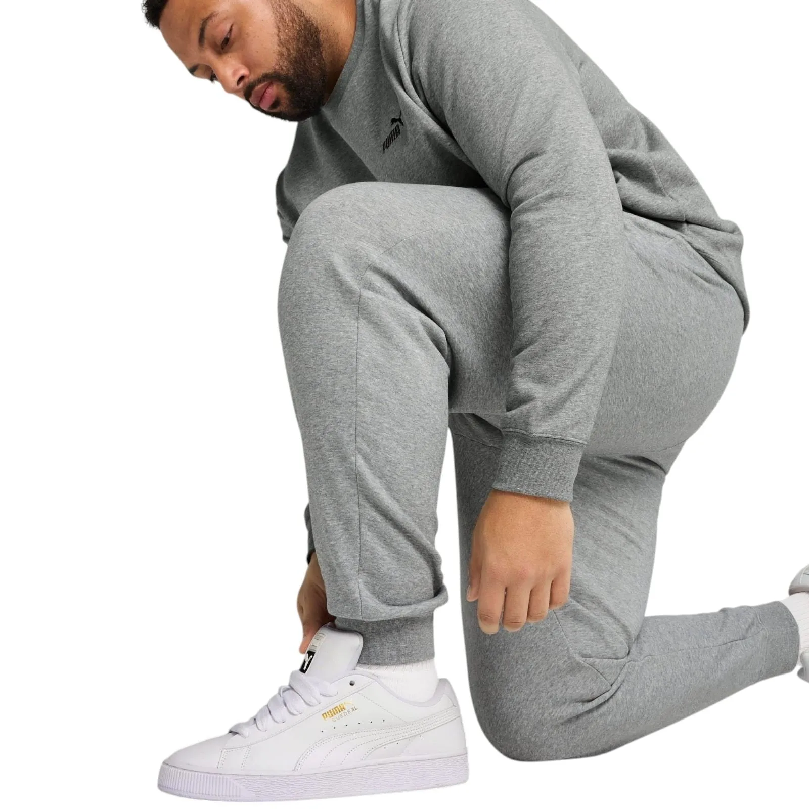 Durable Blend Puma Essentials No. 1 Logo Mens Medium-Rise Fleece Sweatpants