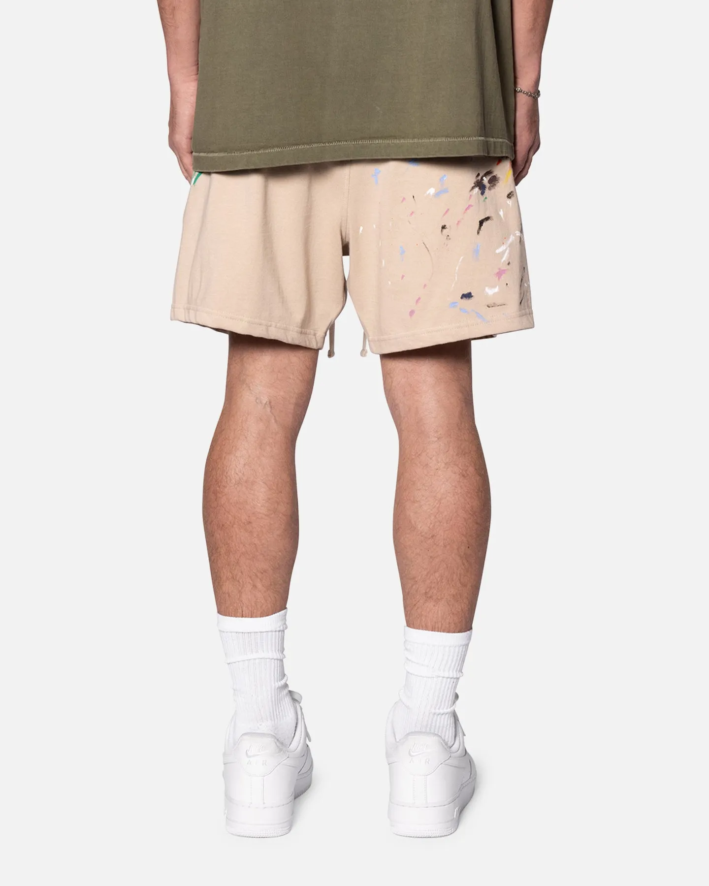 MNML Painter Shorts Off White Effortless Wear