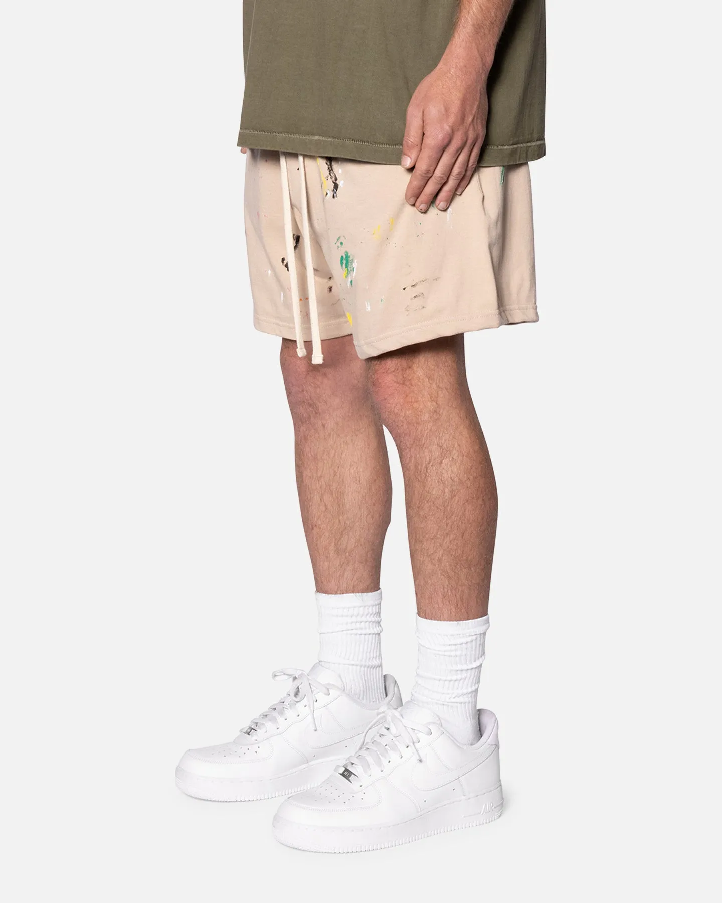 Teflon Coated Finish MNML Painter Shorts Off White