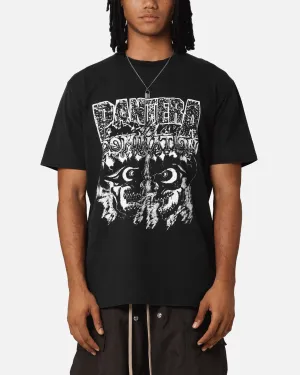 Light Layer Perfect Fit Wear Pantera Domination T-Shirt Washed Black