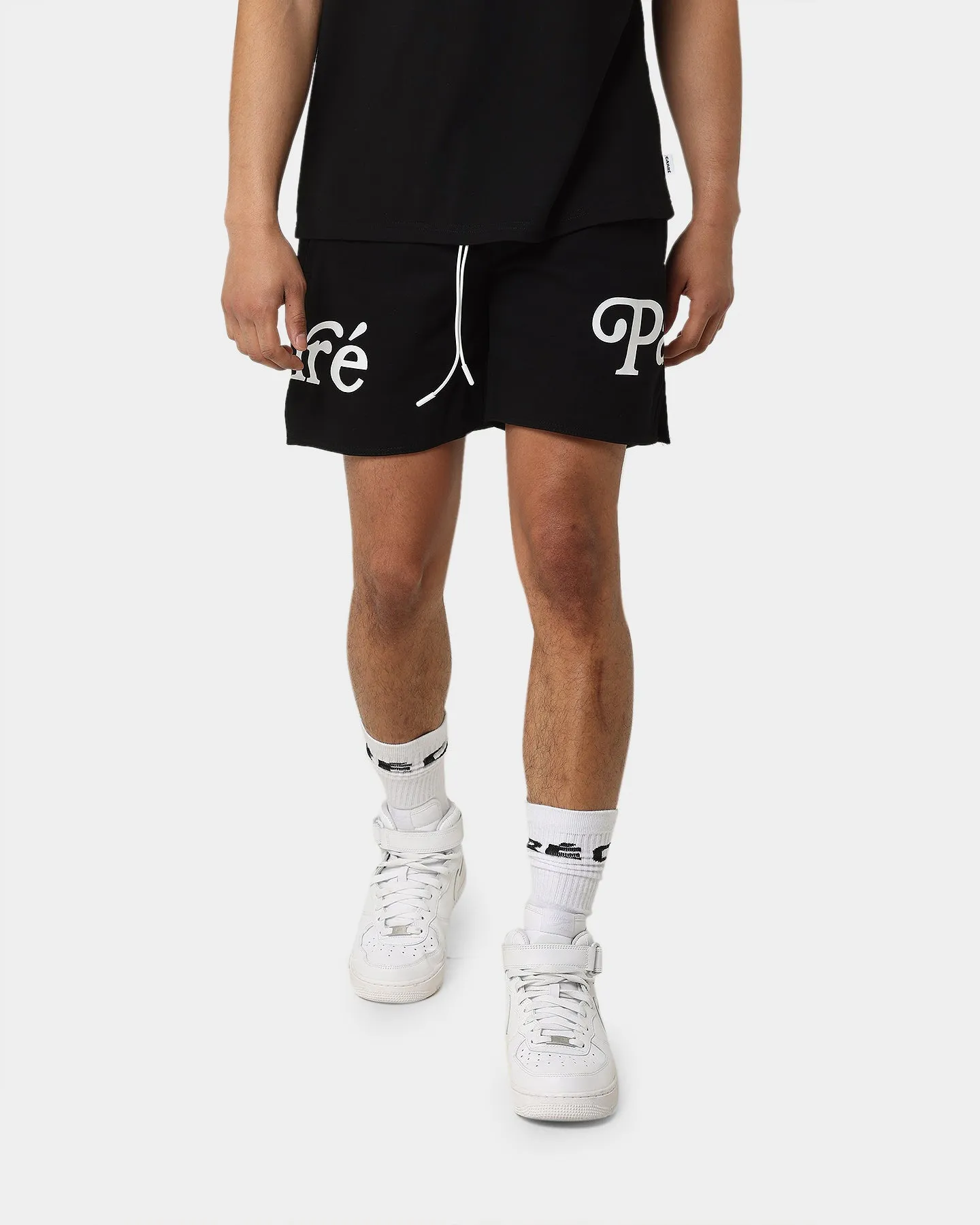 Carr?? Volle Sweat Short Black Moisture Controlled Lining