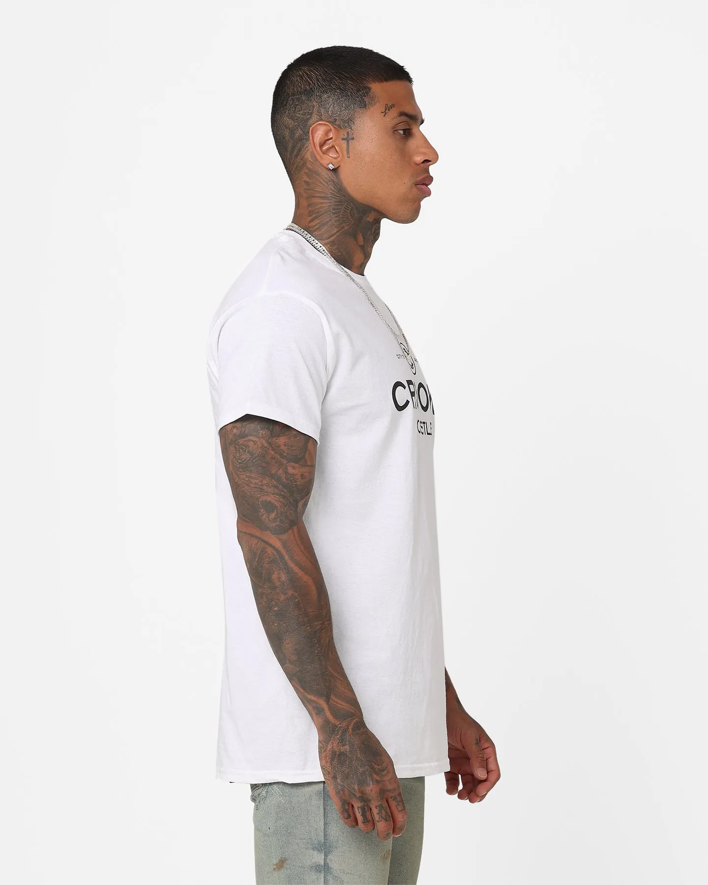 Minimal Comfort Crooks & Castles City Of Chains T-Shirt White