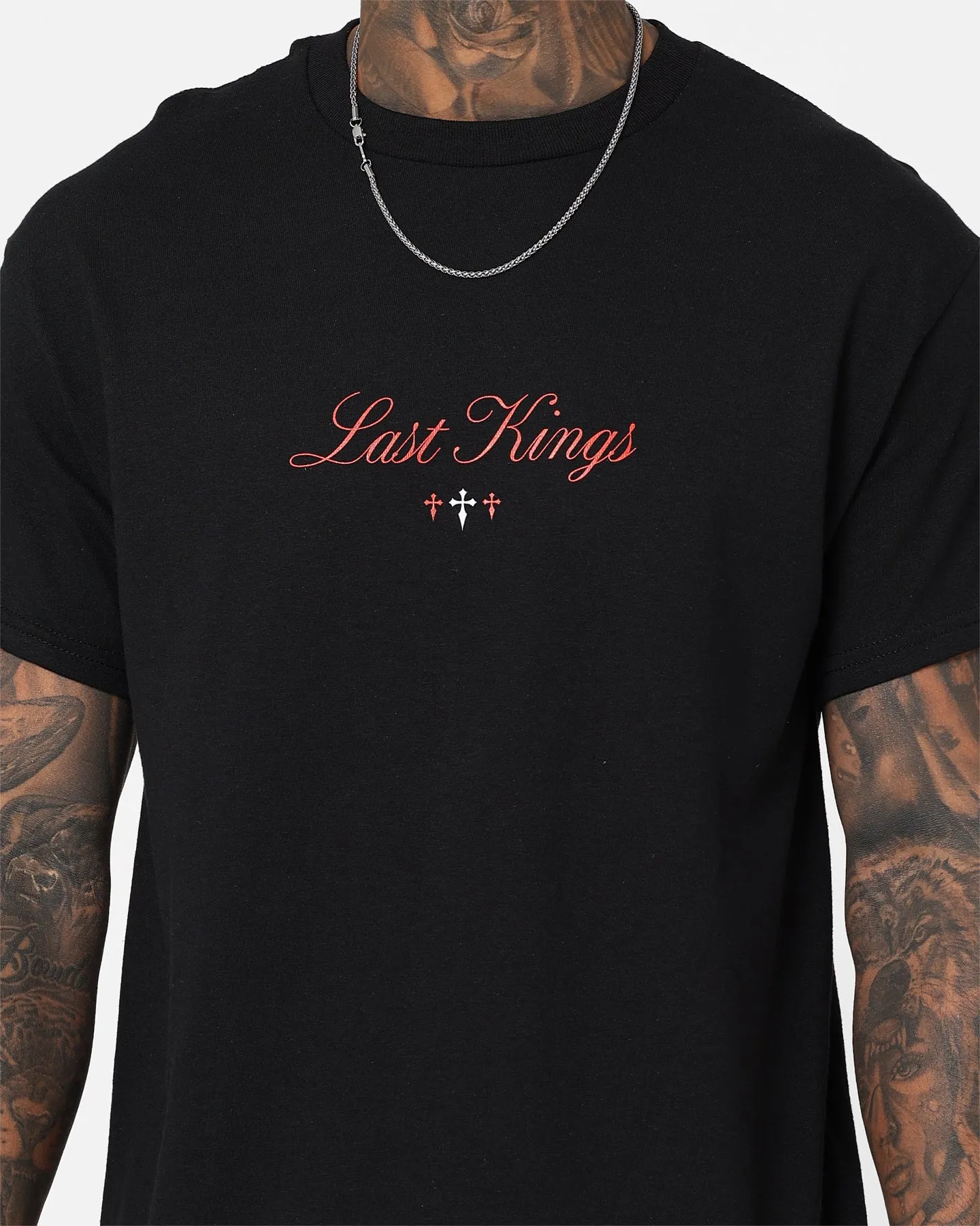 Formal Elegance tall size Last Kings Kings Unite T-Shirt Black