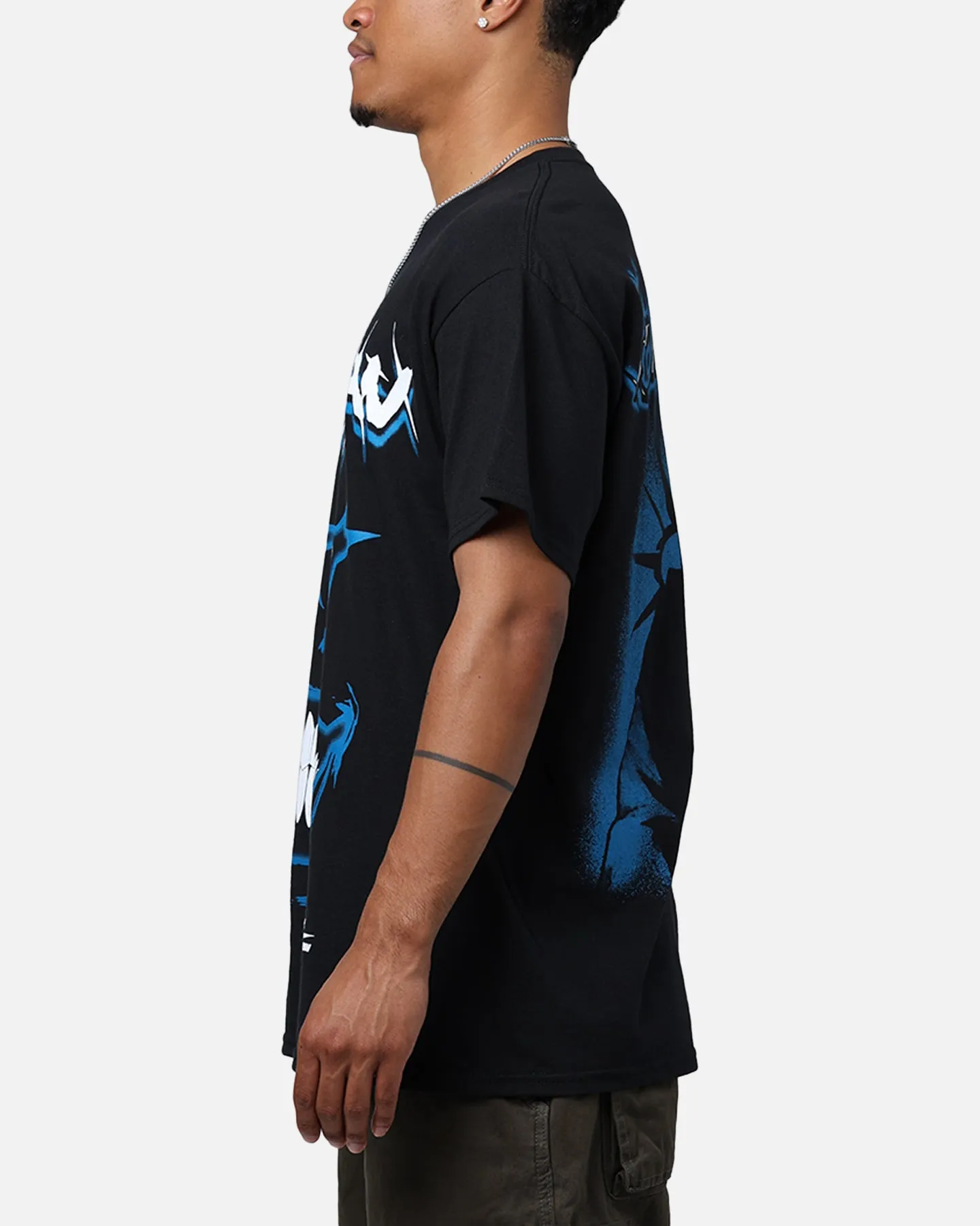 Goat Crew Nightcrawler T-Shirt Black Soft Touch Texture Midweight Knit