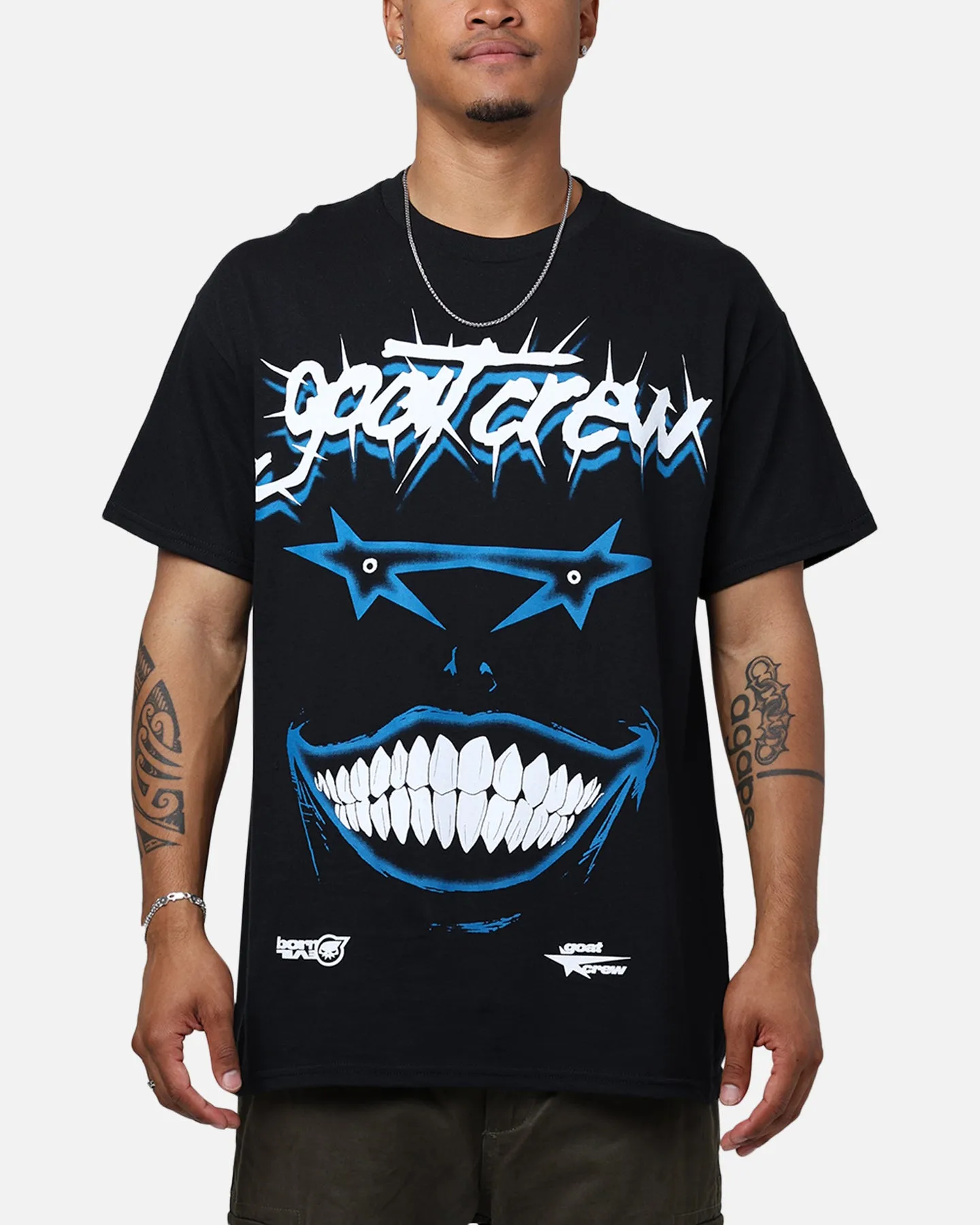 Seasonal top Office Attire Goat Crew Nightcrawler T-Shirt Black