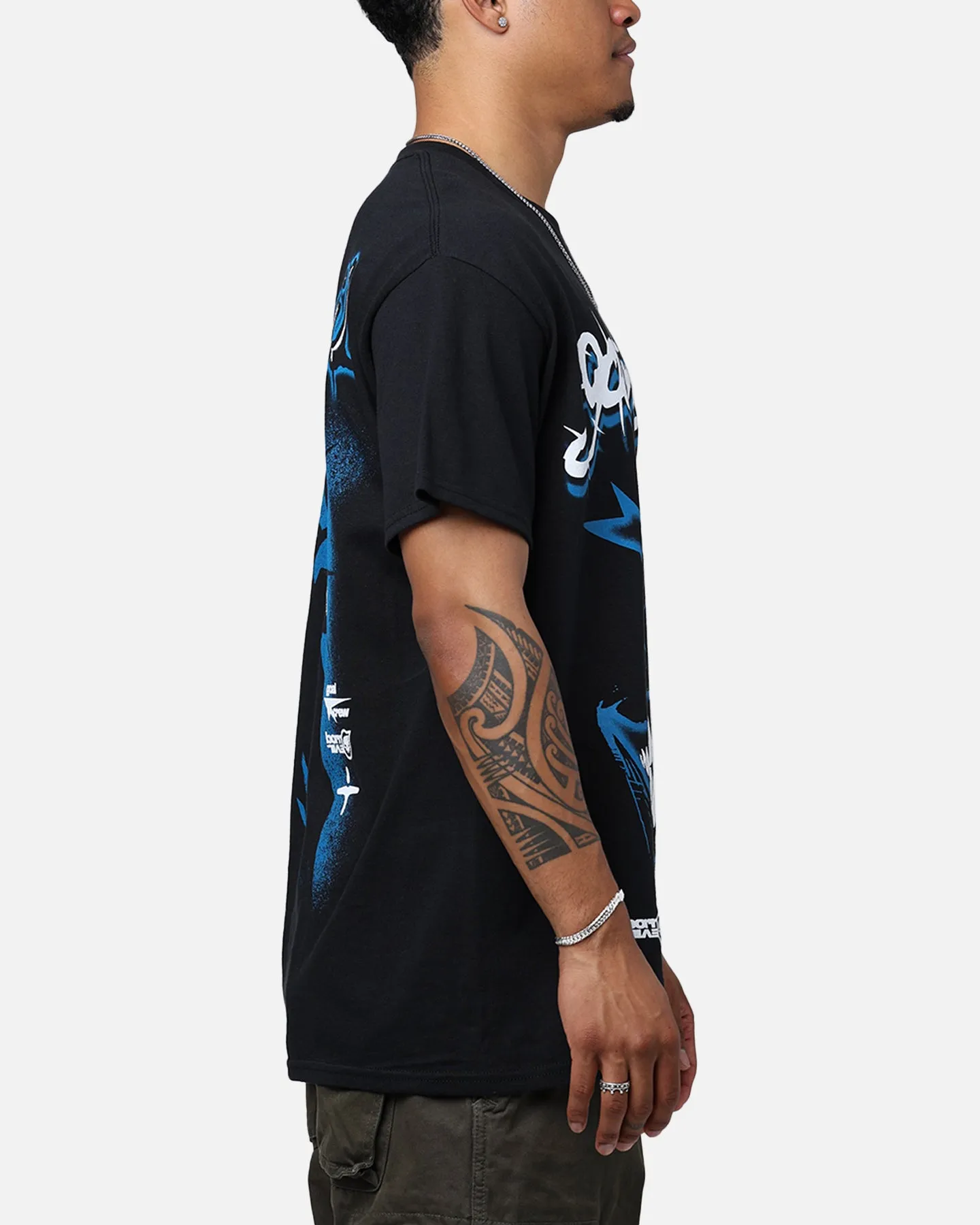 Goat Crew Nightcrawler T-Shirt Black Leather combination