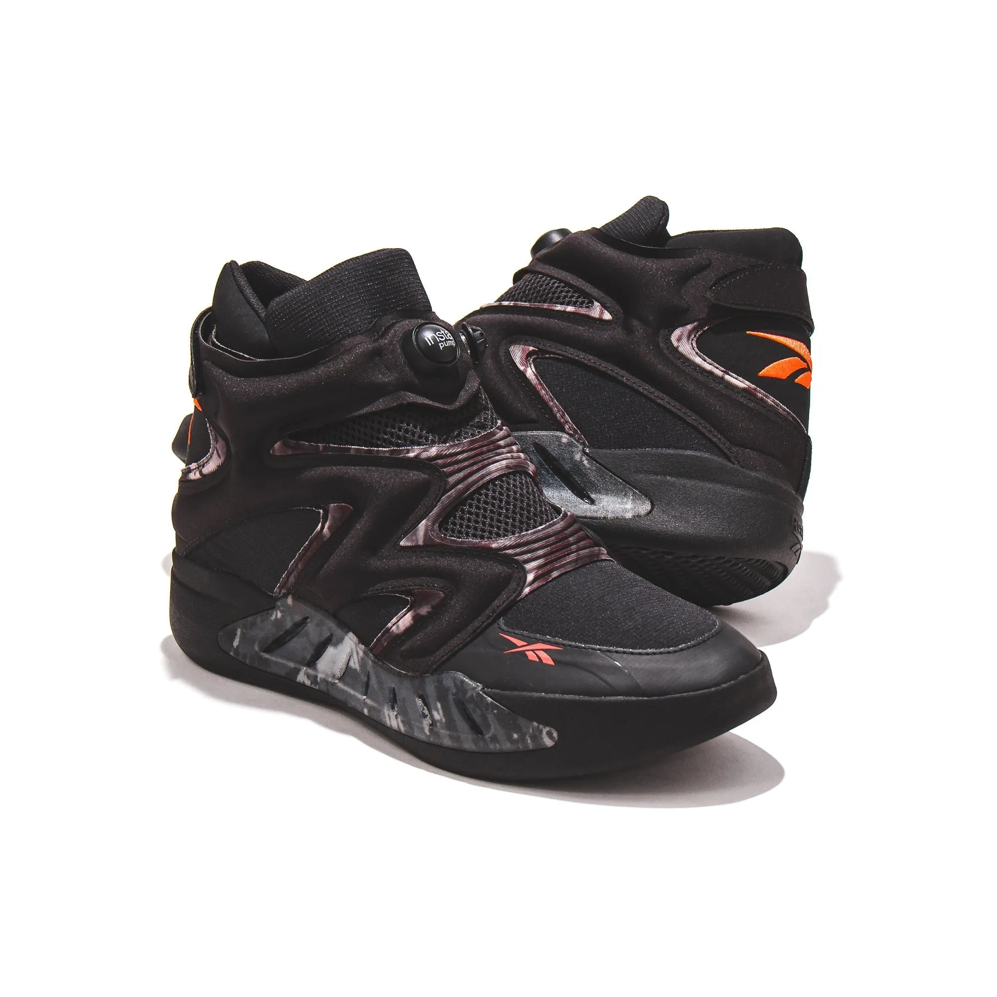 Reebok Classics Basketball Men Instapump Fury Zone Black GX0295 Flex Zones Engineering Multi Directional Flex Design