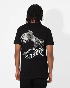 High Density Weave Saint Morta Departed Lafayette T-Shirt Black
