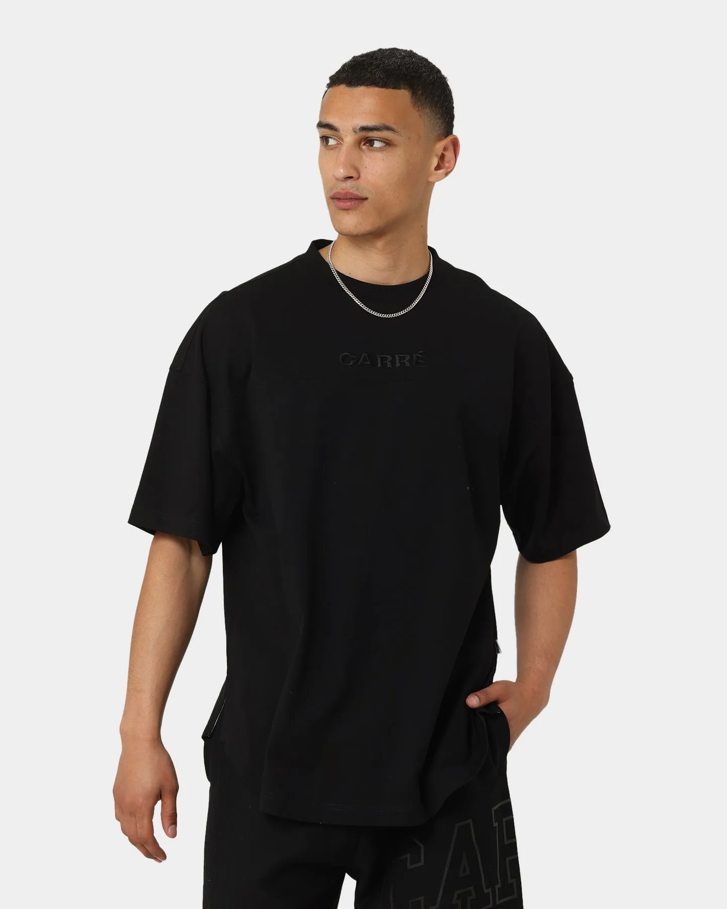 Carr?? Grid Iron Oversized T-Shirt Black hypoallergenic