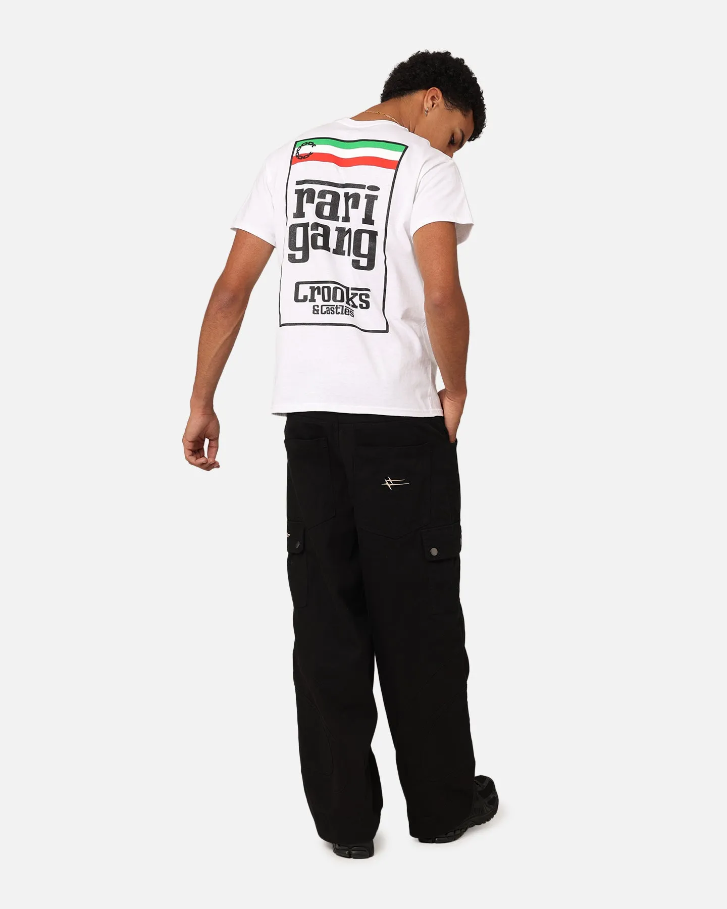 Light Breeze Crooks & Castles Rari T-Shirt White