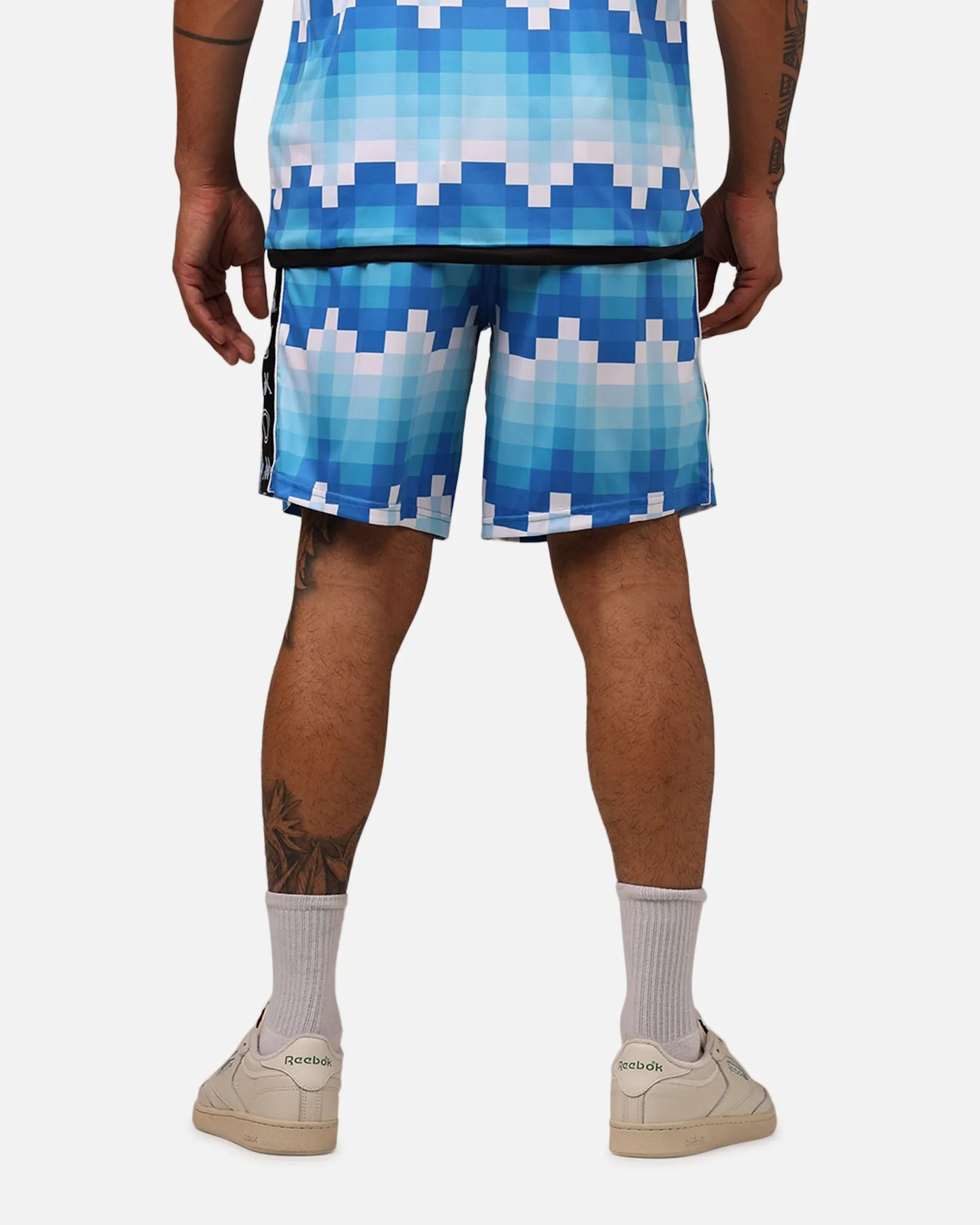 Overtime X Kappa Brooklyn Shorts Blue Value for Money