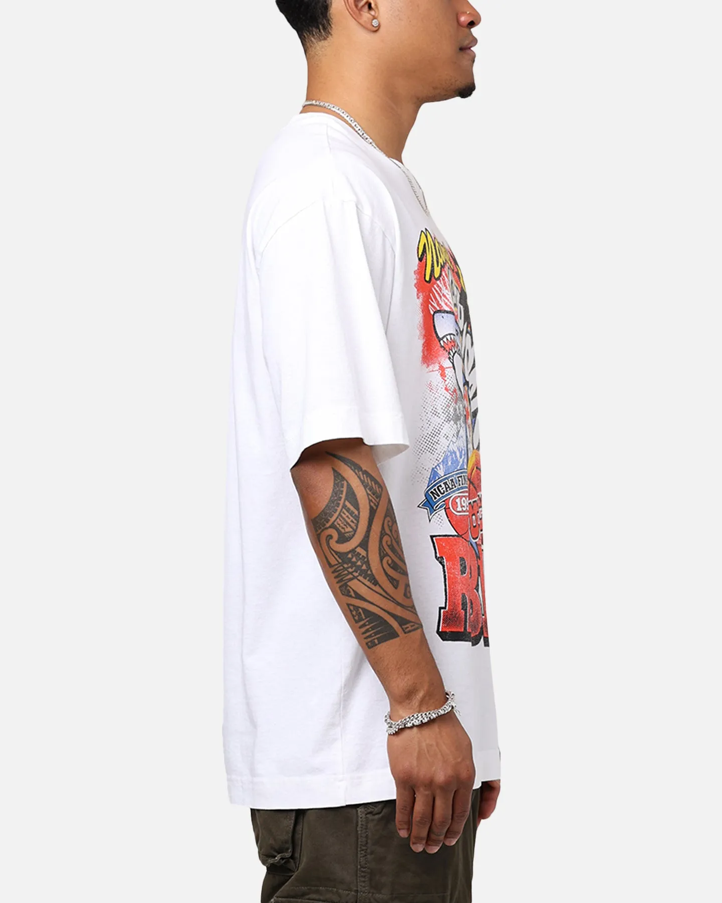 Long Sleeve Embroidered 47 Brand 1990 UNLV Rebels Foundation T-Shirt White