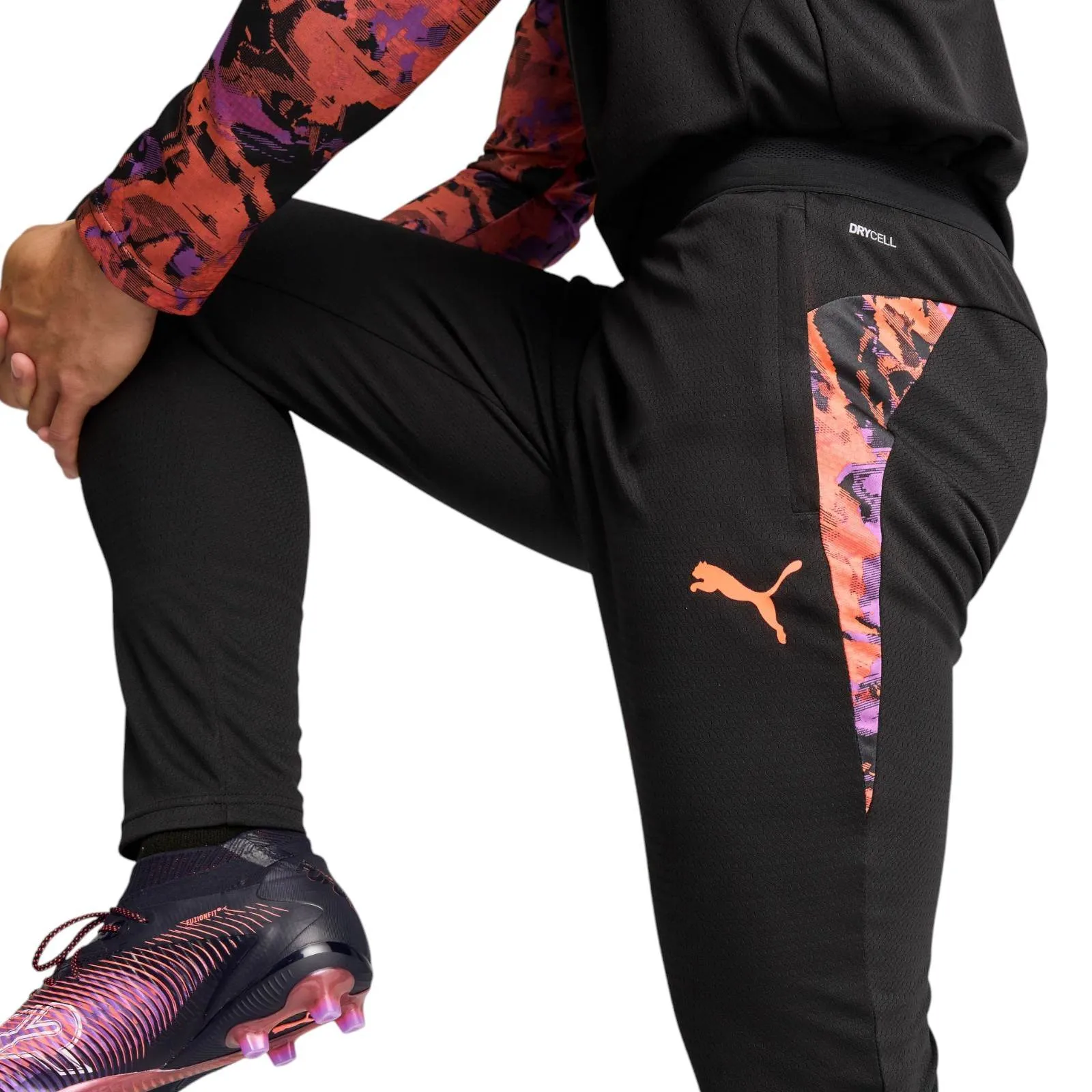 Puma Individual CUP Mens Football Training Pant Layered Protection Relaxed Performance