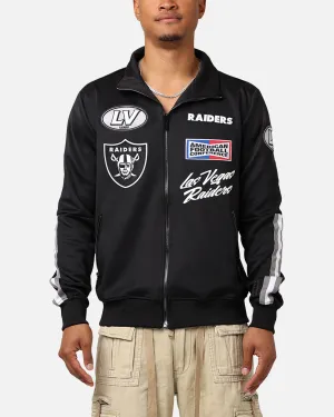 Pro Standard Las Vegas Raiders Fast Lane Track Jacket Black High Visibility Accents Gallery