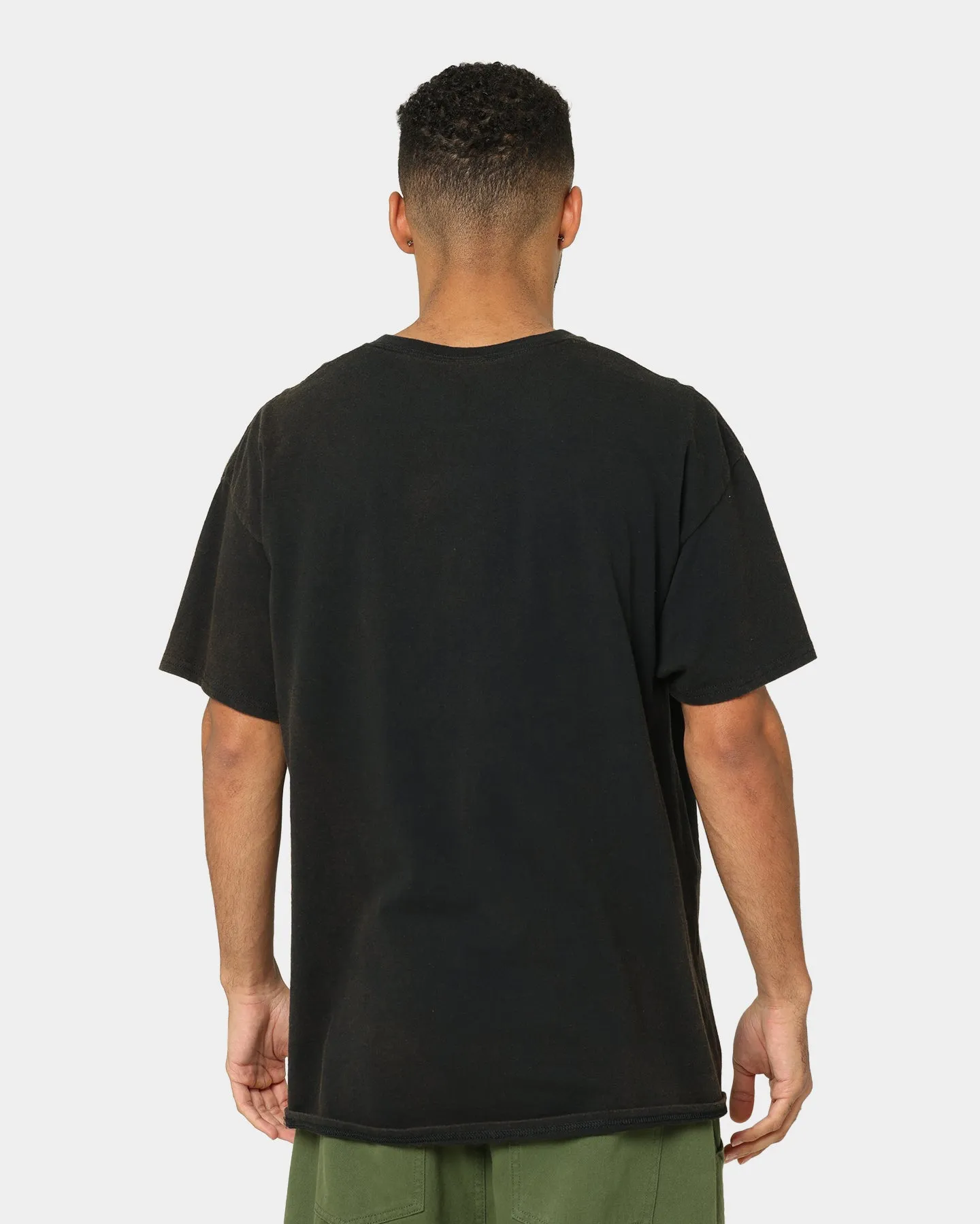 City Fashion Minimalist fashion Goat Crew X Cowboy Bebop Edward Vintage T-Shirt Washed Black
