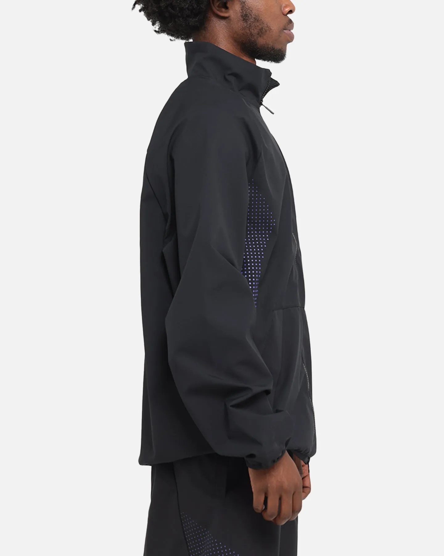 Comb Weather Gear Jordan Sport Jam Sport Warm-Up Jacket Black/Purple