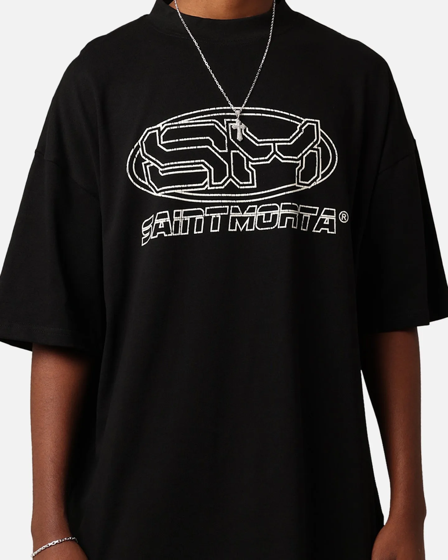 Perfect Style Saint Morta Rage Motors Premium T-Shirt Black